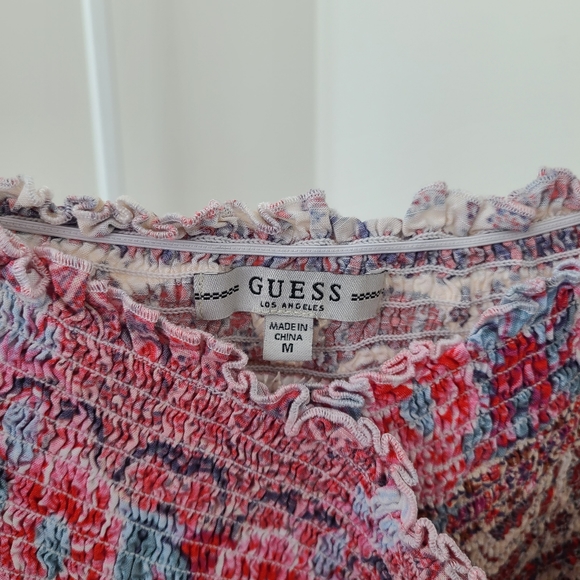 GUESS Wrap Style Crop Top - Picture 2 of 6